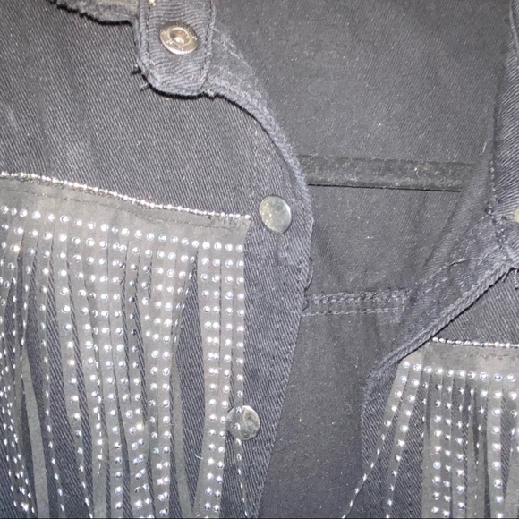 Fringe denim shirt - Picture 7 of 7